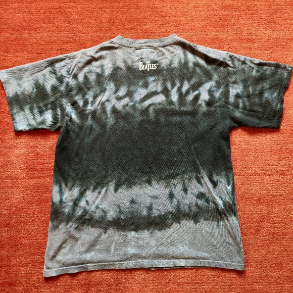 Liquid Blue The Beatles Abbey Road Size Small 2008 Tie-Dye Band T-Shirt - Picture 4 of 7